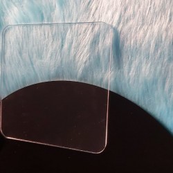 Transparent Square coaster