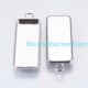 Rectangle Stainless Steel Bezel
