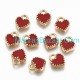 Red Enamel Heart Red Enamel Heart