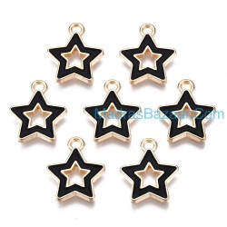 Star Enamel Charm