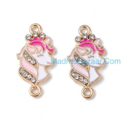 Enamel Unicorn Charm