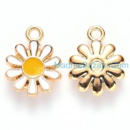 White Flower Charm