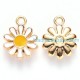 White Flower Charm