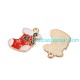 Christmas Stocking Enamel Charm