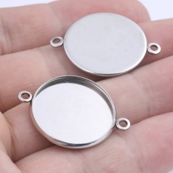 Cabochon Connector Base