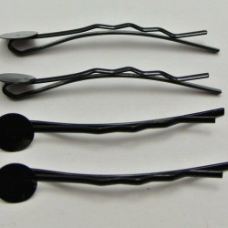 Black Metal Bobby Hair Pin
