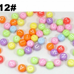 Pastel Alphabet Beads
