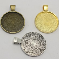 Cabochon Cameo Base Tray Bezel 