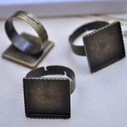 Square Ring Pad Blanks