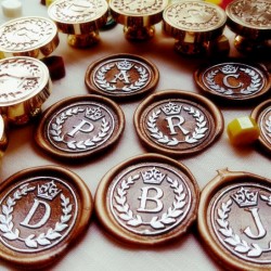 Retro Wood Classic Alphabet Initial Sealing Wax Seal Stamp Post Decorative