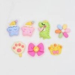 Cute Star flower Charms