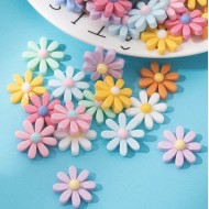 Daisy Flower Resin Flatback