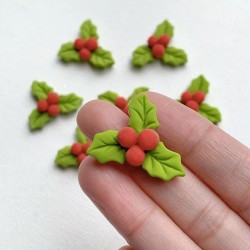 Christmas leaves