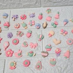 Opaque  Mixed Shapes Charm