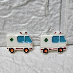 Ambulance Resin Flatback