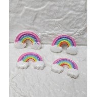 Resin rainbow cloud 