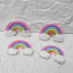 Resin rainbow cloud 