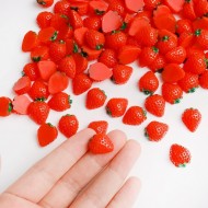 Cute Resin Strawberry