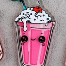 Strawberry Resin Charms cabochon