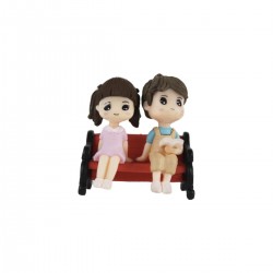 Couple with Book