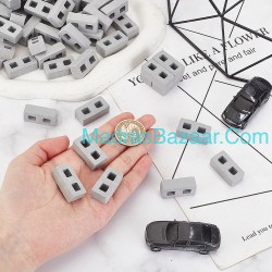  Miniature Grey Bricks