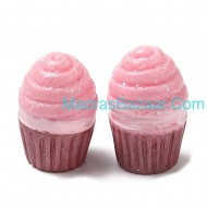 Pink kawai Cupcakes 