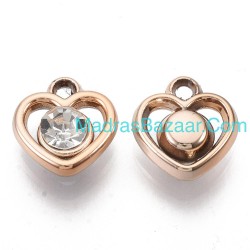 Acrylic Rhinestone Heart
