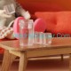 Heart Cup Jug Set