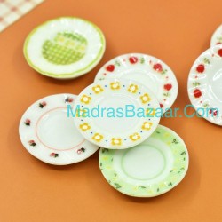 4x Dish Plate Set