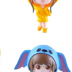 Cute Girl and Boy with Cap