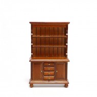Miniature Multifunction Wood Cabinet Bookcase