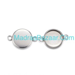 Anti Tarnish Cabochon connector