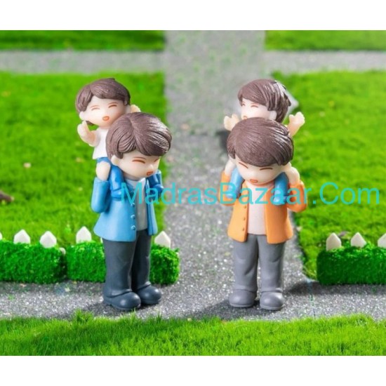 Father and son Miniature
