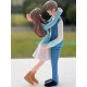 Hugging couple