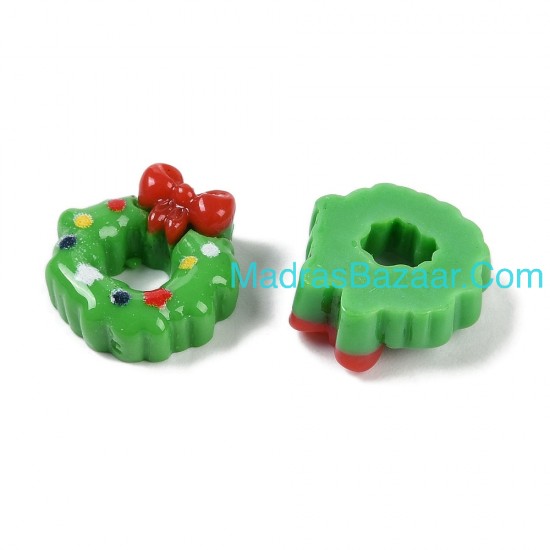 Christmas flower Wreath