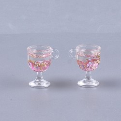 Pink Wine Glass