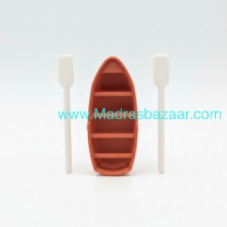 Small Boat with Ores