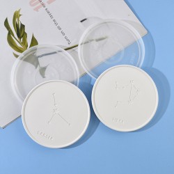 Twelve Constellations Crystal Epoxy Resin Coaster Mold 