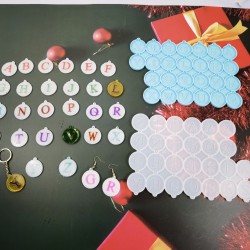 Alphabet Big Tag Mold 