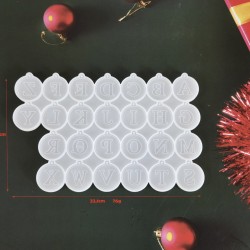 Alphabet Big Tag Mold 