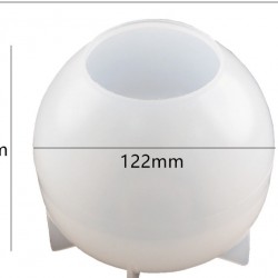 Big Sphere Candle Holder Mold