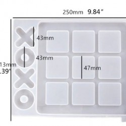Big Tic Tac Toe Game Board Mold 