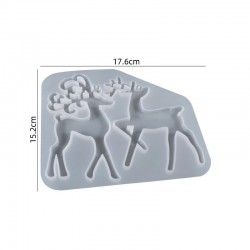 Reindeer Christmas Mold