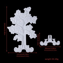 Bird Branch Jewelry Hanger Silicone Mold