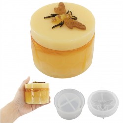  Bee Honey Jar Jewelry Box Mold 