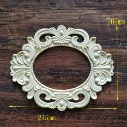 European Style Photo Frame New Silicone Mold 