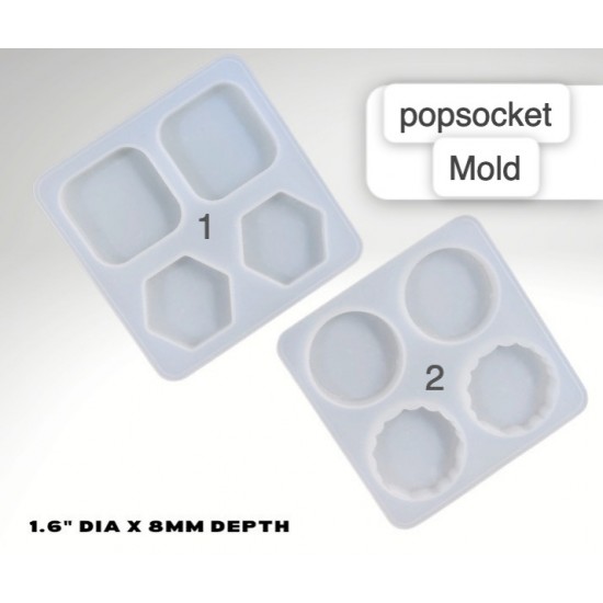 Popsocket Mold Double Cavity