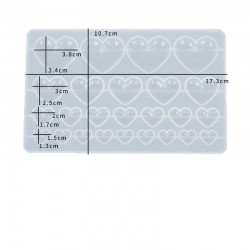 Heart Puffy Mold