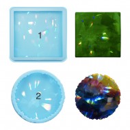 Holographic Coaster Silicone Mold