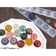 Seven Chakras Semicircle Hemisphere Mold